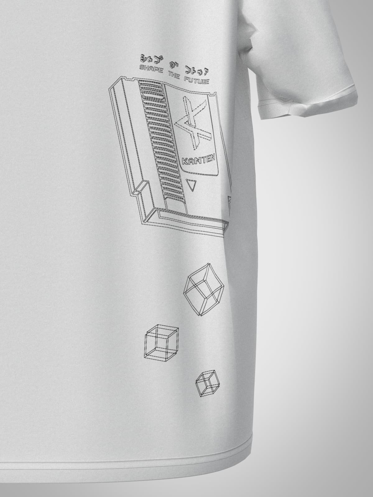 8bit Series T-shirt - White-4