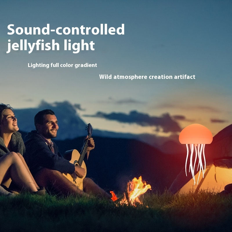 JellyGlow™ - LED Jellyfish Night Light for Home & Desk