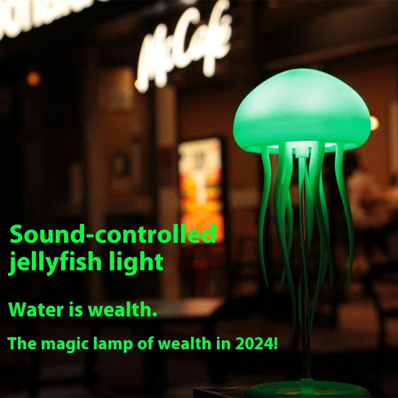 JellyGlow™ - LED Jellyfish Night Light for Home & Desk
